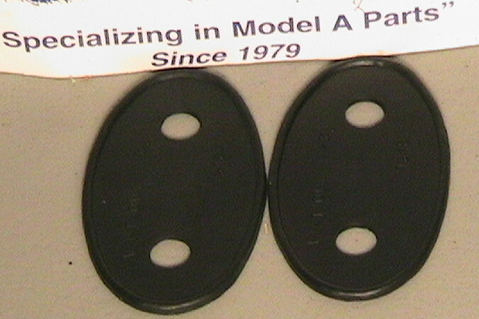 1928-1929 Model A Ford Rubber Headlight Bar Mounting Pads