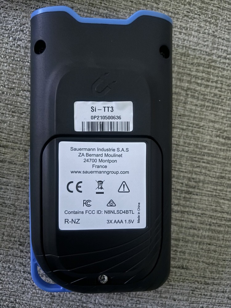Sauermann Si-tt3 Dual Input Thermometer