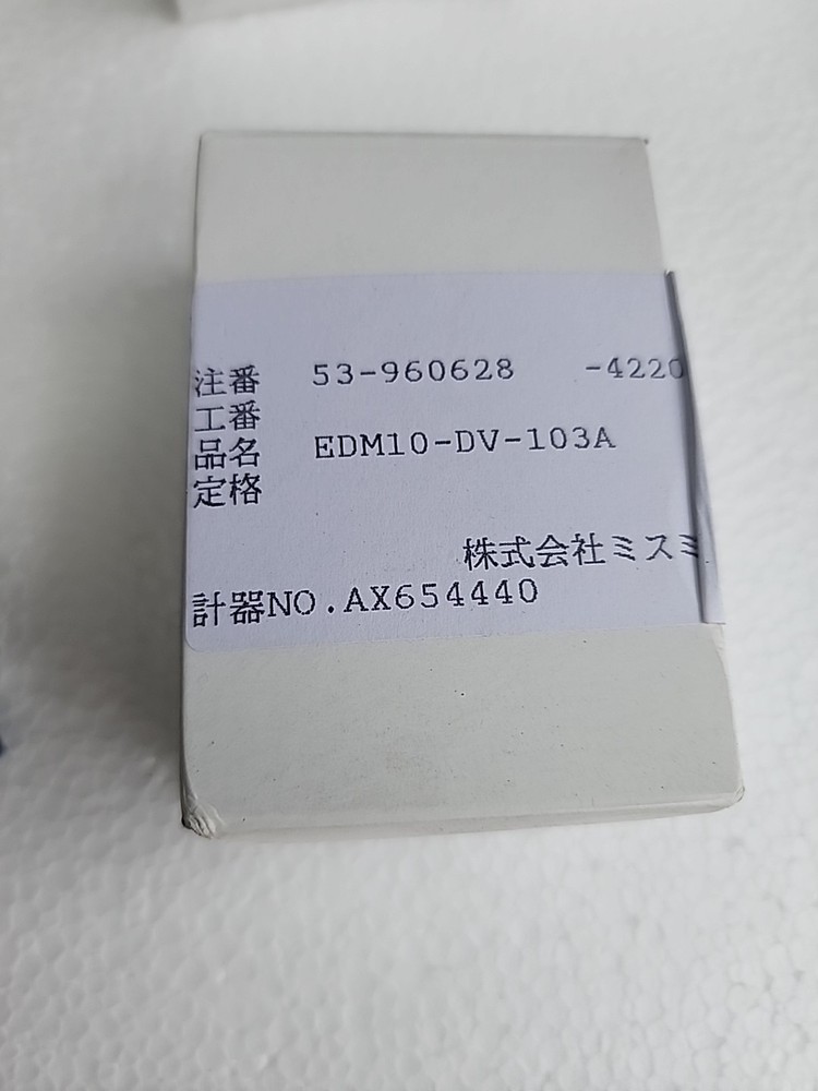 Misumi EDM10-DV-103A Digital Display Counter Module NEW IN BOX
