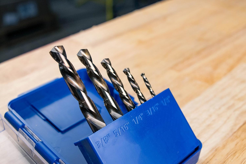 , 74105, Left Hand Drill, Split Point Tips, Precise Drilling