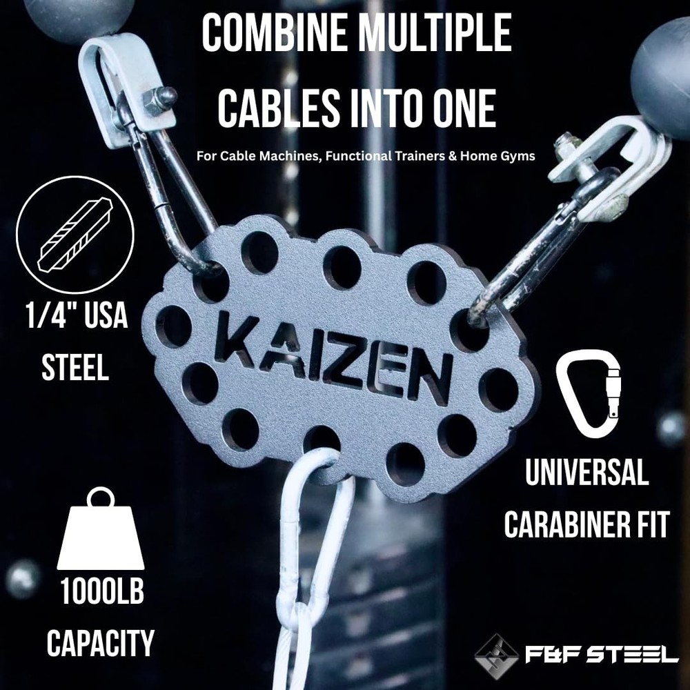 Multi Link Cable Machine Attachment Pulley System Strength Training