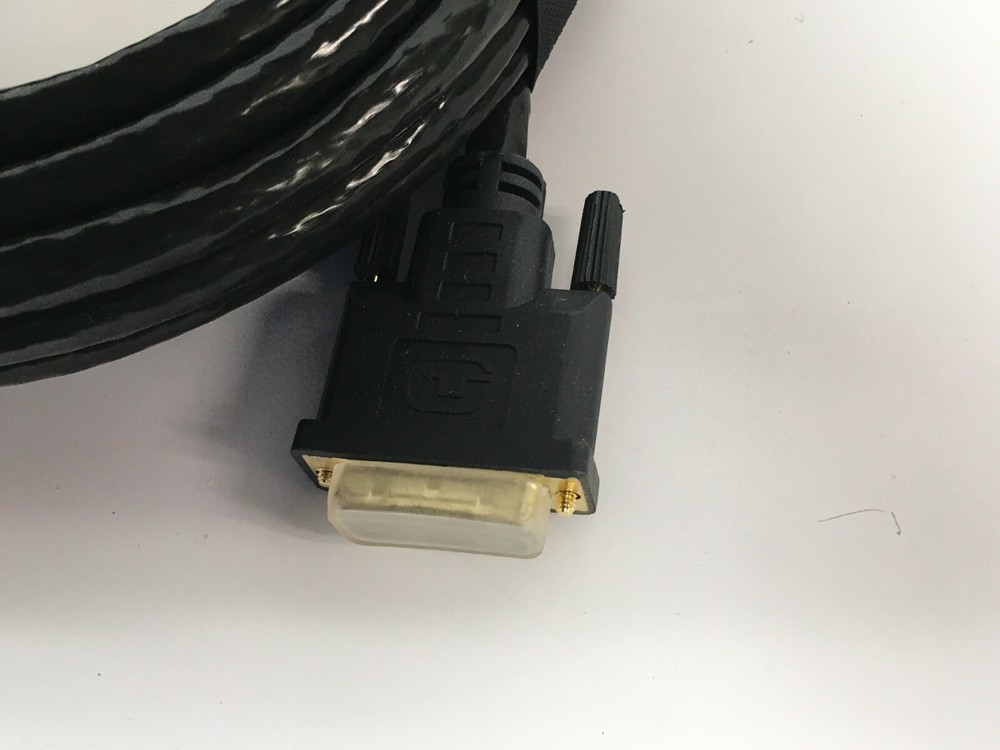 NEW C2G 41201 Pro Series Single Link DVI-D Digital Video Cable M/M, Plenum CMP