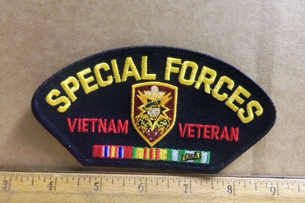 Special Forces Vietnam Veteran Embroidered Patch