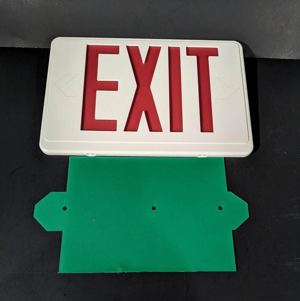 EXIT Sign Front Panel Part Replacement 1003 866 837 Plastic 1005 190 230