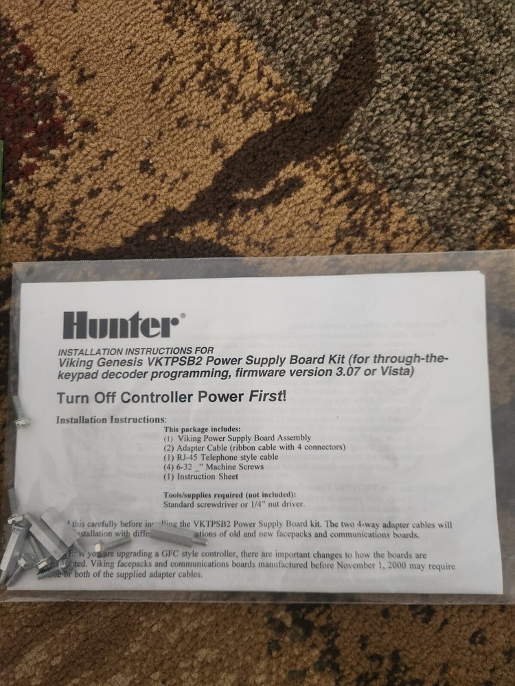 Hunter Transmitter PCB VTRNSKT NEW Not In Original Box