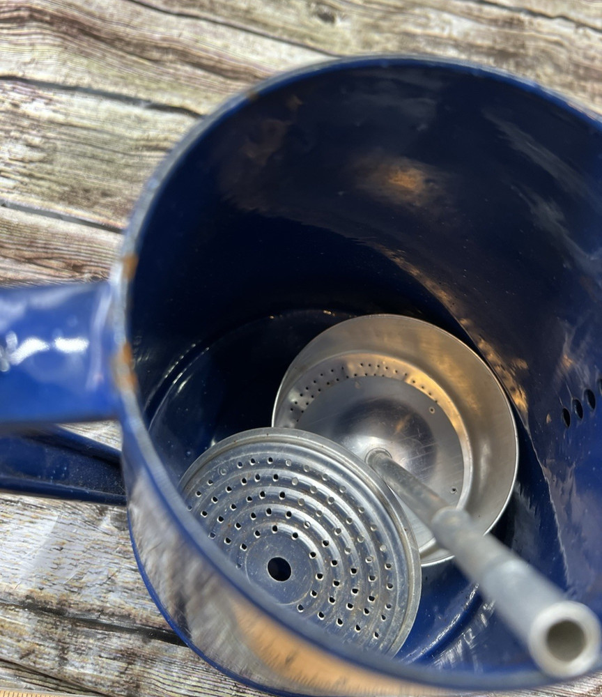 Ozark Trail Blue Coffee Percolator, 8-Cup, Glazed Enamel Finish