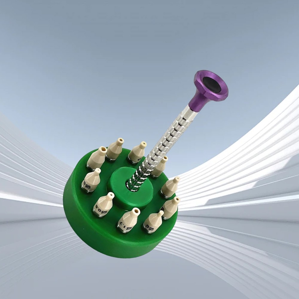 Watch Hand Install Setting Tools Dual Sided with Replaceable Pusher Fitting Sezz