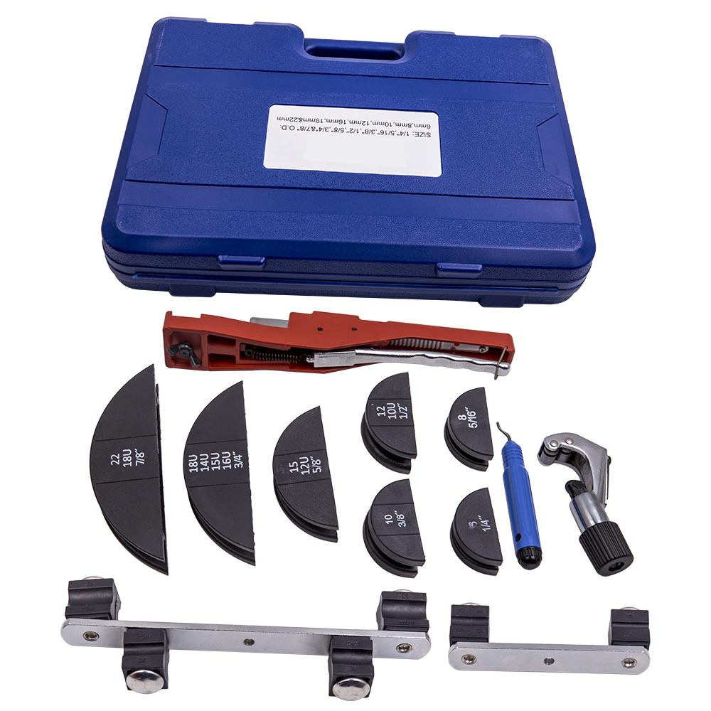 HVAC Air Conditioning Refrigeration Ratchet Pipe Bender Cutter Tool Kit New