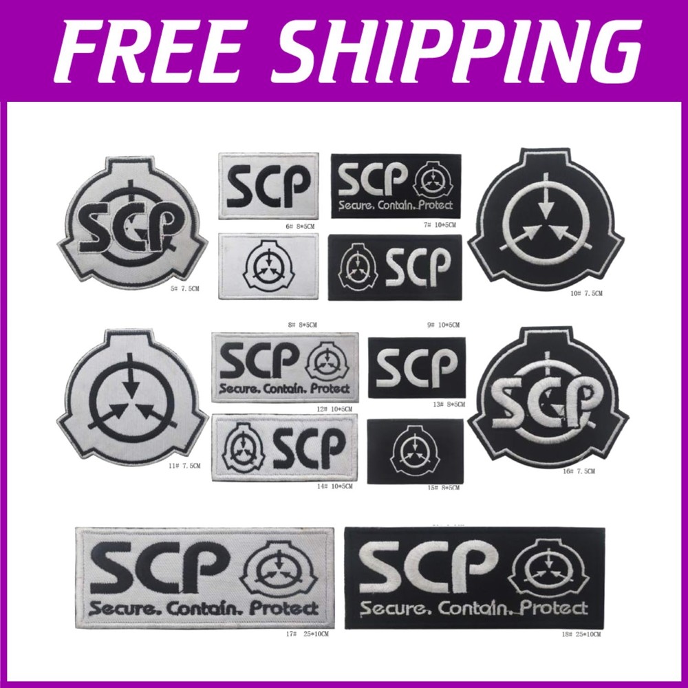 SCP Foundation Tactical Hook and Loop Patch