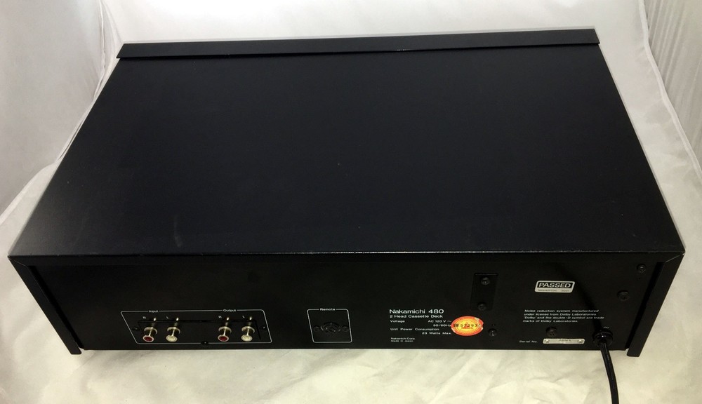 Nakamichi 480 2 head cassette deck Recently Serviced