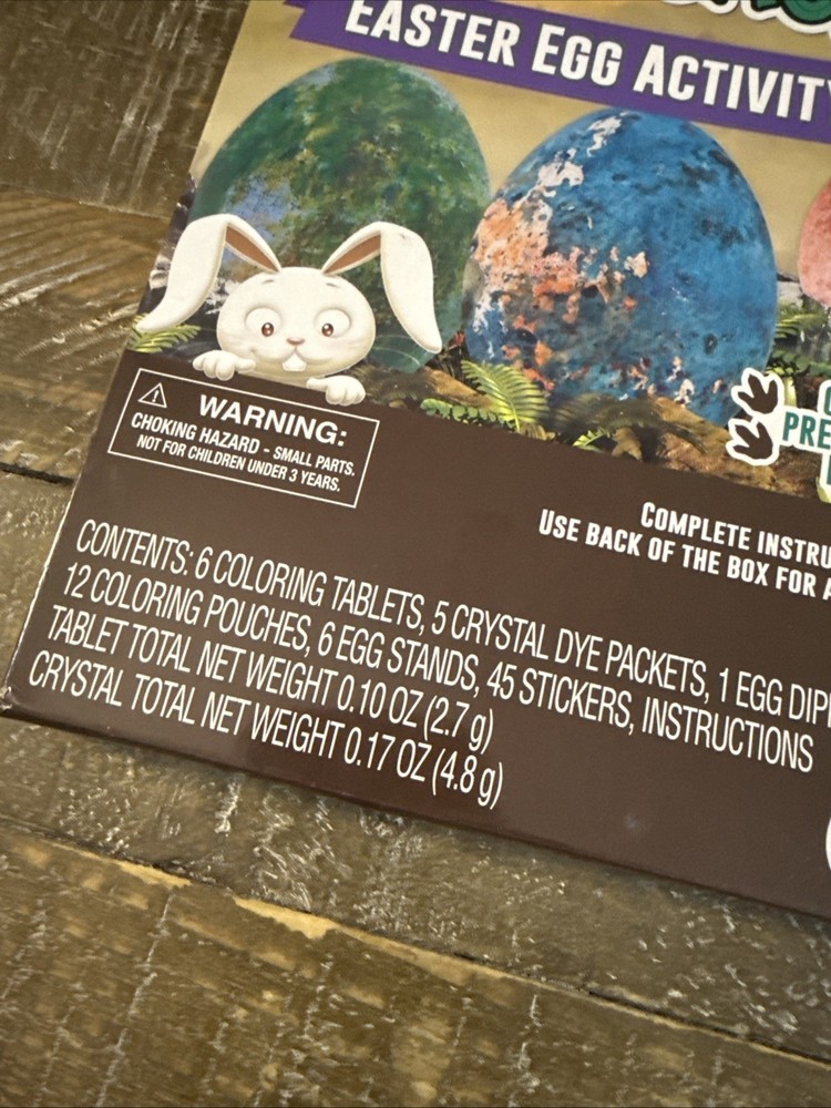 Dudley Dinosaur Easter Egg Activity Kit