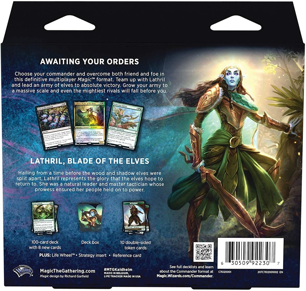 Magic The Gathering Kaldheim Commander Deck Elven Empire - NEW MTG TCG