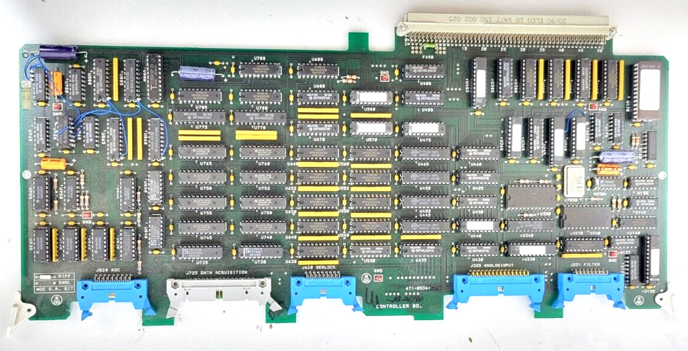 TEKTRONIX 671-0534 CONTROLLER BOARD J725 DATA ACQUISITION USED.