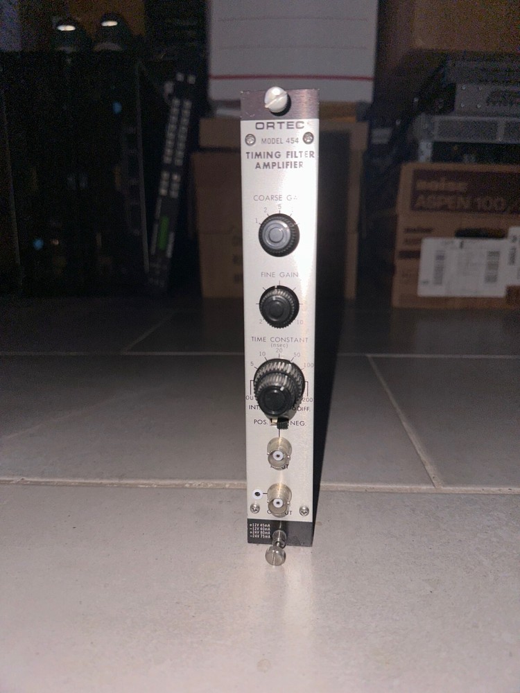 ORTEC 454 TIMING FILTER AMPLIFIER MODULE #2447