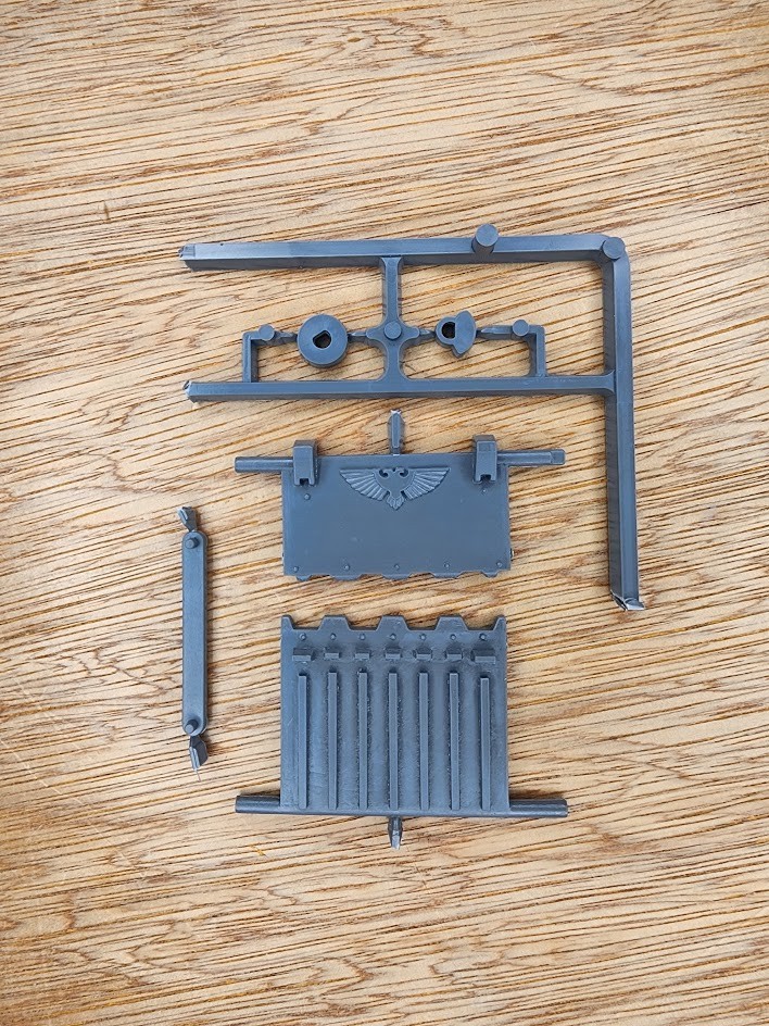 Warhammer 40k Space Marine Land Raider Assault Ramp Bits