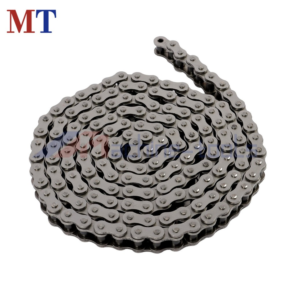 #60H Heavy Duty Roller Chain x 10 ft + 2 Connecting Links