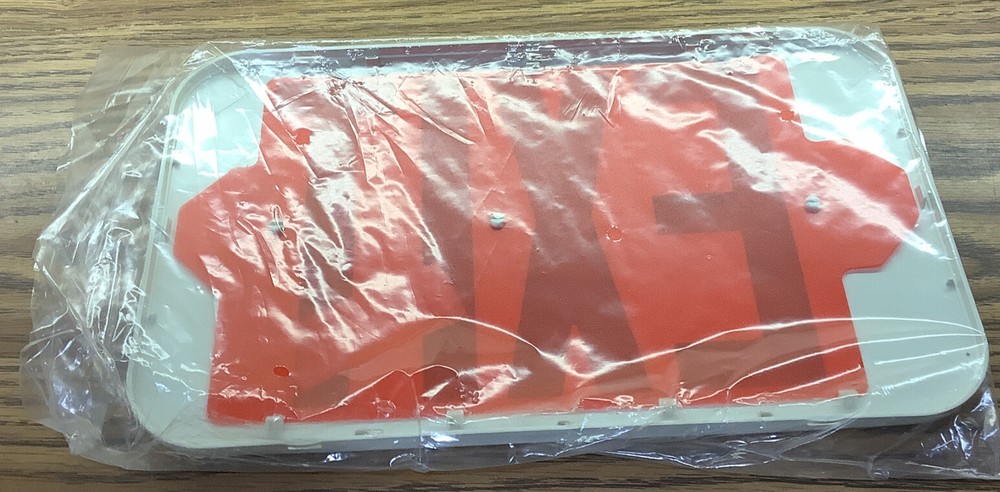 Slimline LED Thermoplastic Exit Sign Red