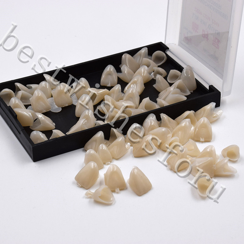 2 Box Dental Temporary Crown Veneers Material Anterior Front + Back Molar Teeth
