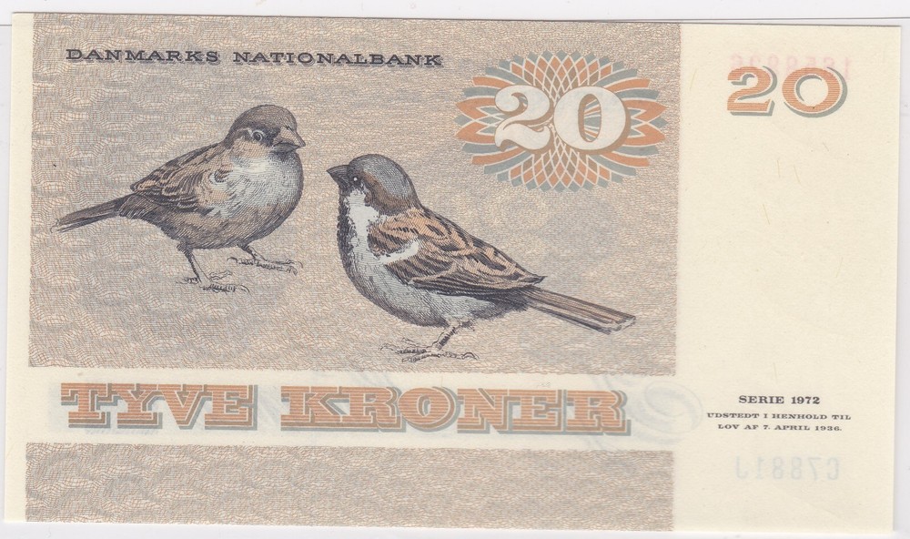 Dännemark 20 Kroner UNC