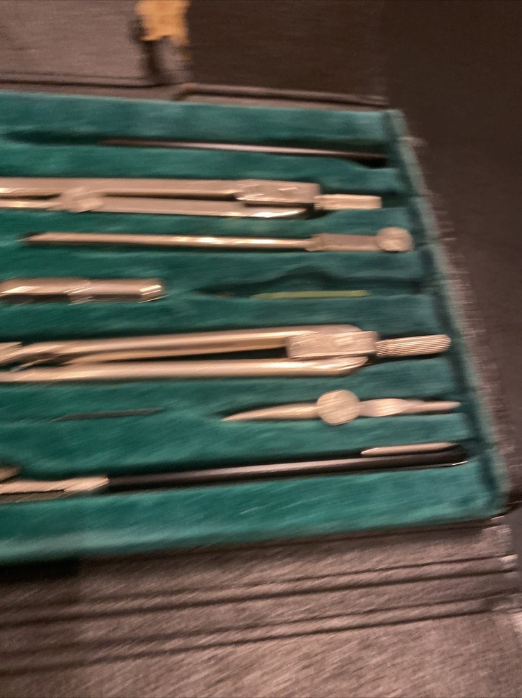 Micronta VTG Engineer's Compass Drafting tool Set Not Complete Germany