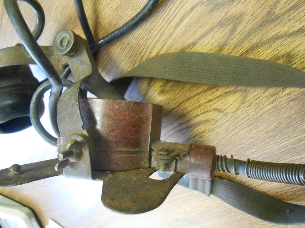 WWl WW2 Original Radio Headset navy type. Set