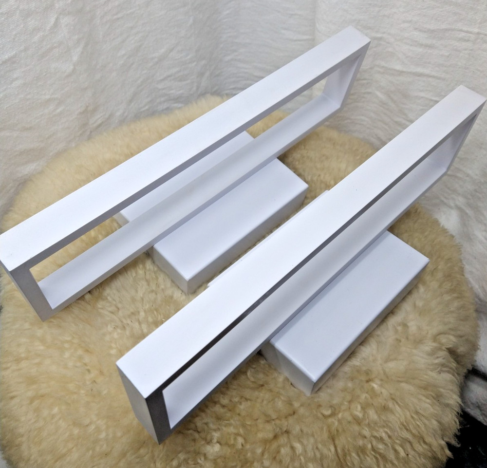 MODERN LED WALL SCONCE LIGHTING FIXTURE RECTANGULAR QUALITY ALUMINUM HOUSING