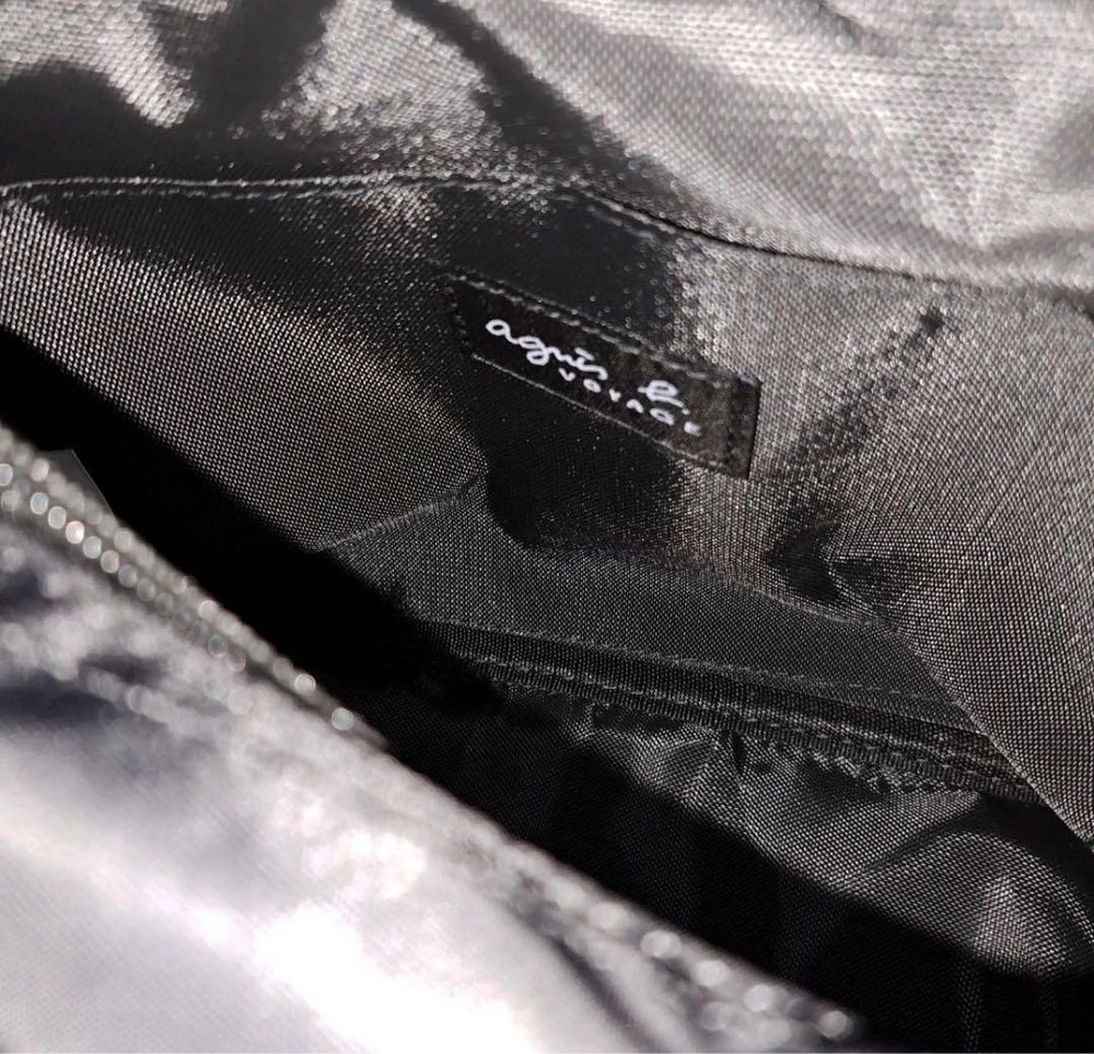 Agnès b. Black Shoulder Bag