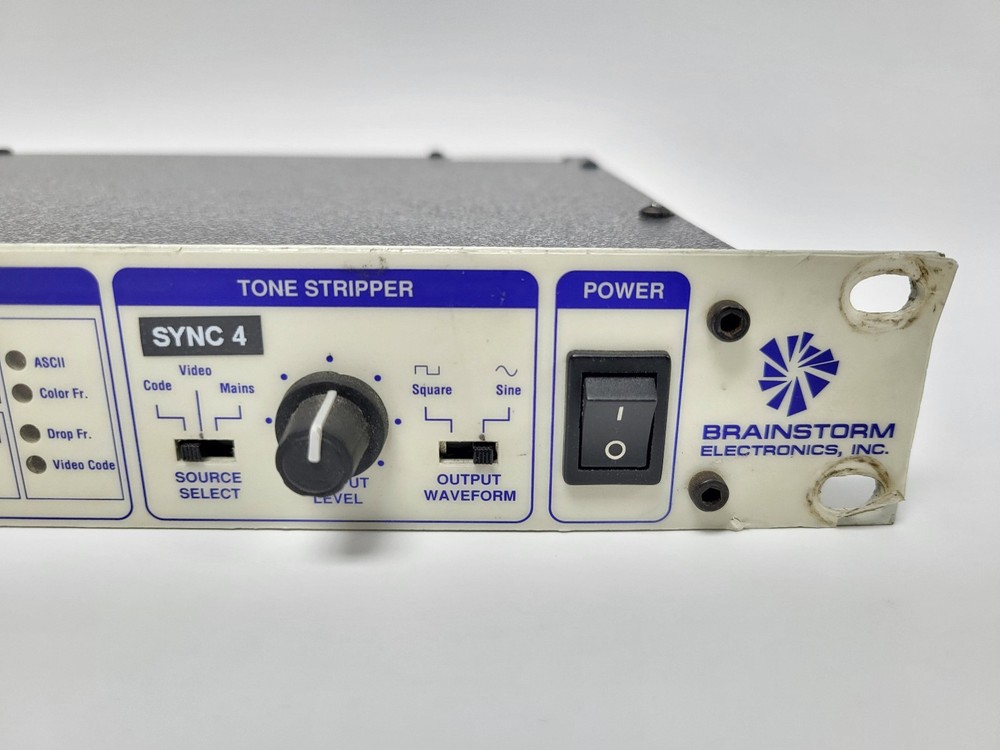 Brainstorm SR-15+ Time Code Distripalyzer (Analyzer/Distributor/Reshaper/Strip)
