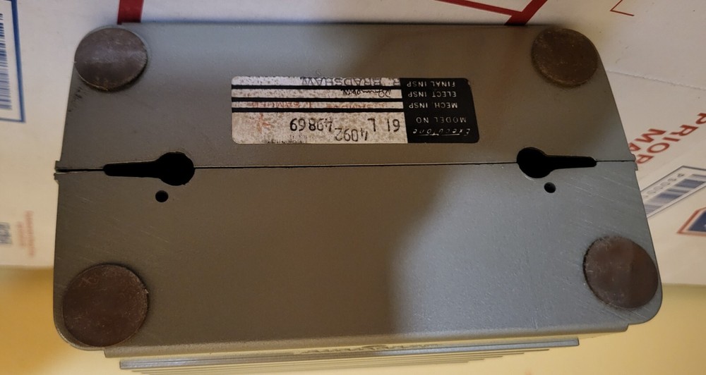 NOS EXECUTONE Model L61 Intercom Speaker Metal Skyscraper -