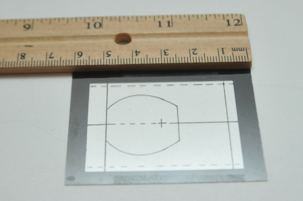 Mamiya RZ67 Focus Line Grid Plastic Cover