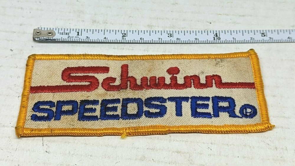 Vintage Schwinn Speedster patch original