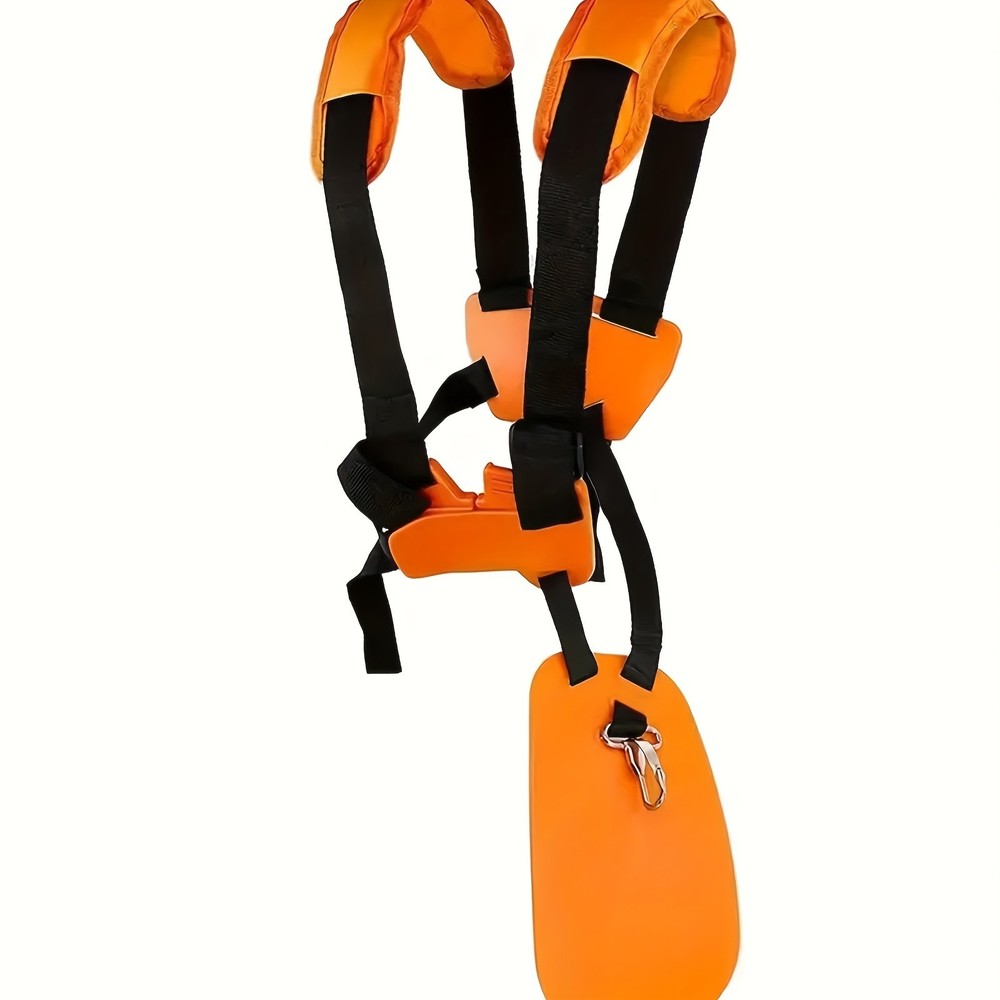 Trimmer Harness Strap -Adjustable Shoulder Support for Lawn Mower & Garden Tools