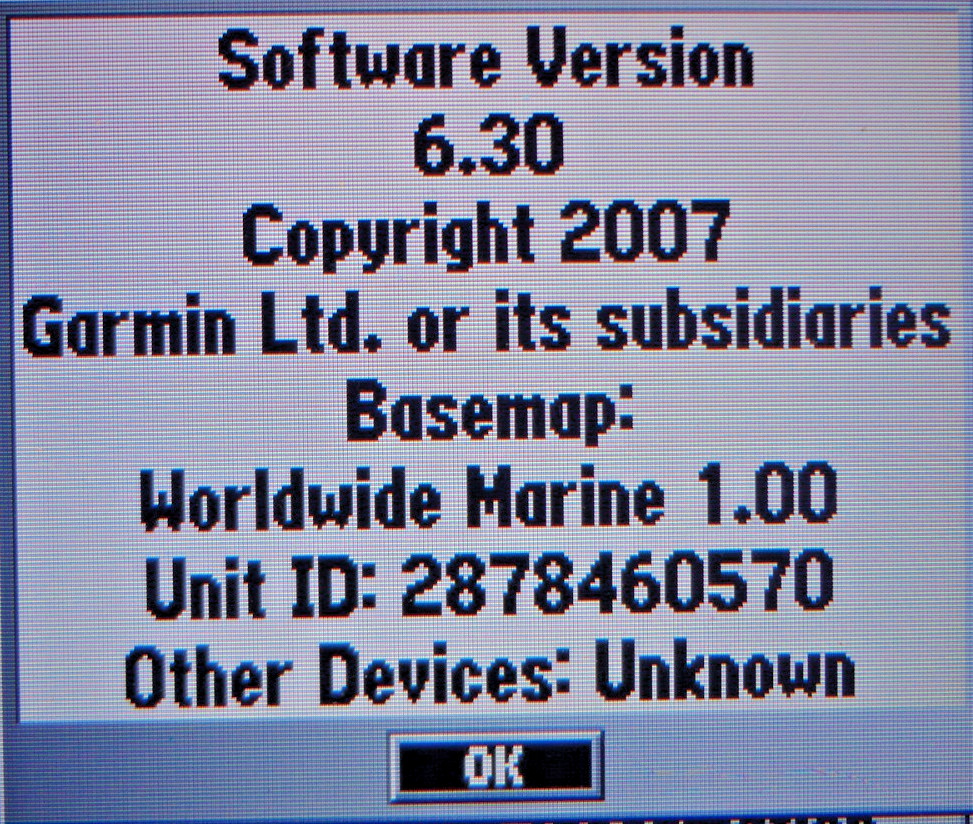 GARMIN GPSMAP 182C MARINE CHART PLOTTER FISHFINDER GPS UNIT w/ KNOBS & COVER