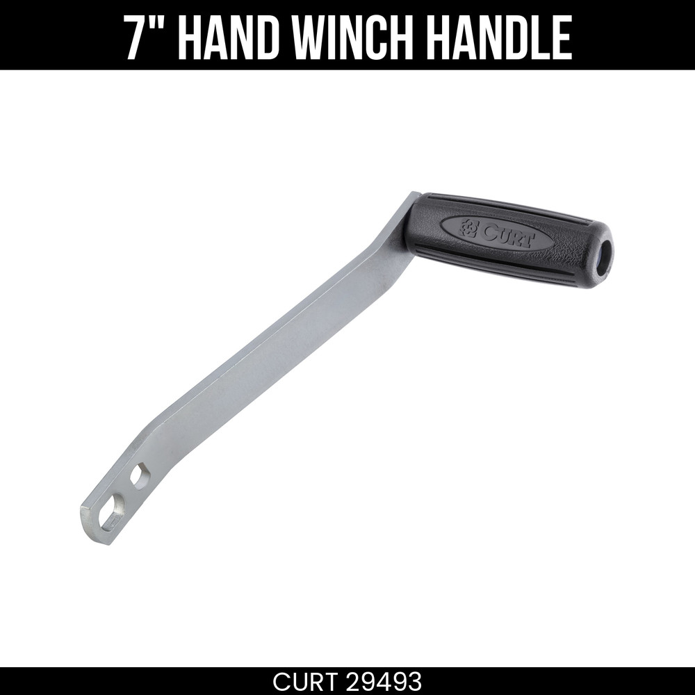 CURT Replacement Hand Winch Handle 7 Inch Long 29493