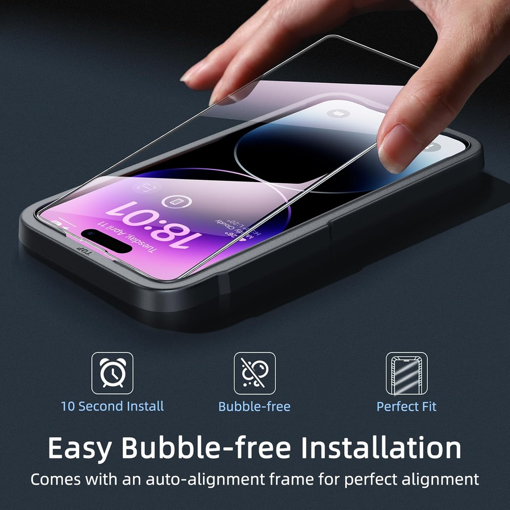 Screen Protector for Iphone 14 Pro Max [6.7 Inch][3-Pack]