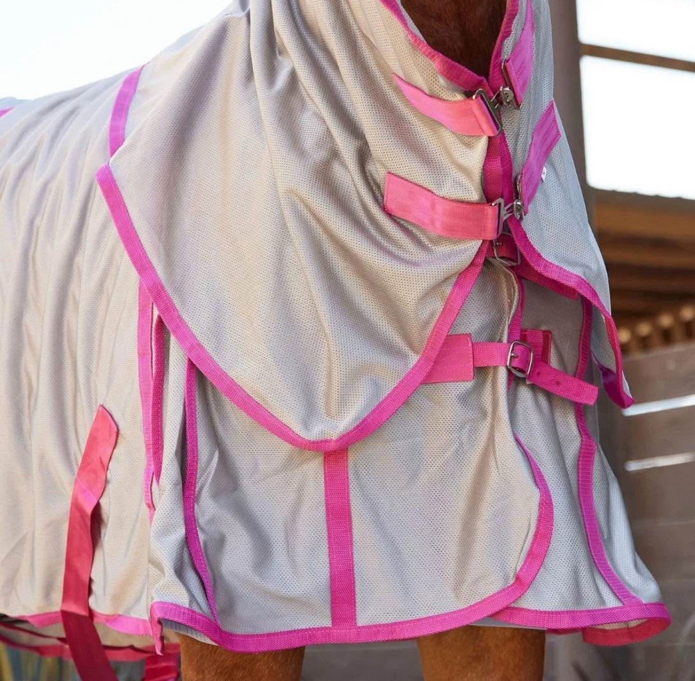 Majyk Equipe Fly Sheet Pink/Grey 73”