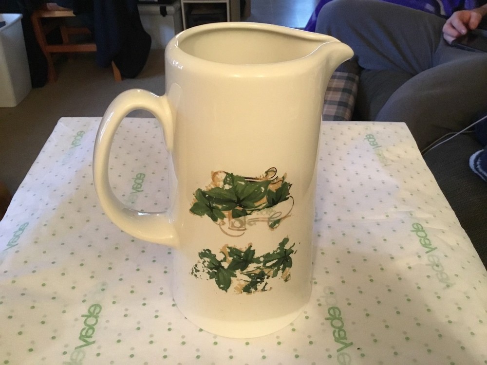 Schenley Drink pitcher marked "Hall" USA