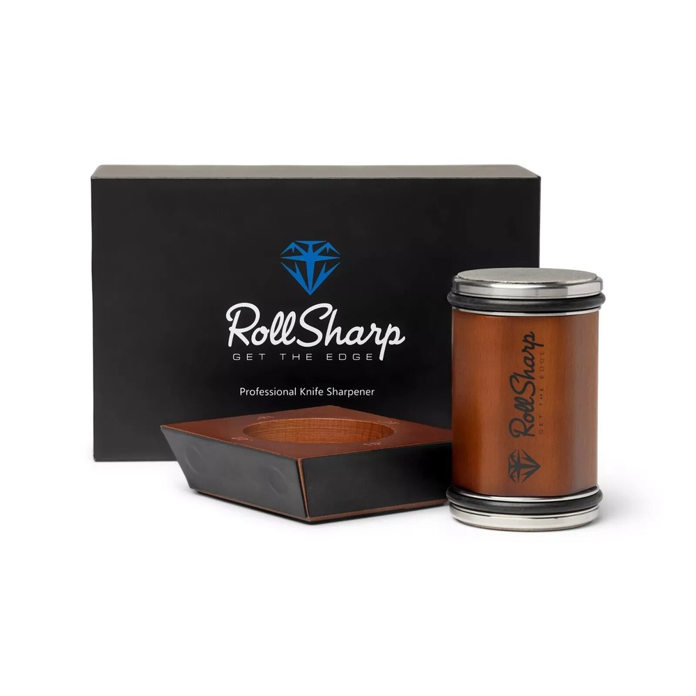 Original RollSharp - Rolling Knife Sharpener Get the Edge - Sharp Kitchen Knives