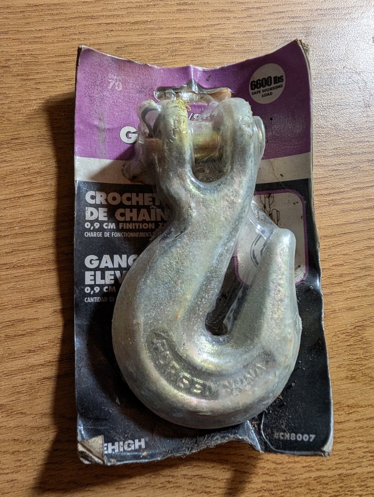 NEW Lehigh CH8007   3/8" Grab Hook