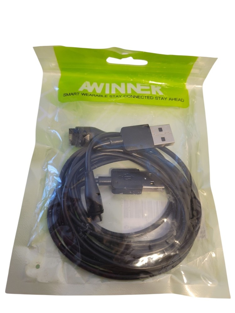 AWINNER Compatible for Garmin Watch Charger Cable (2 Pack)