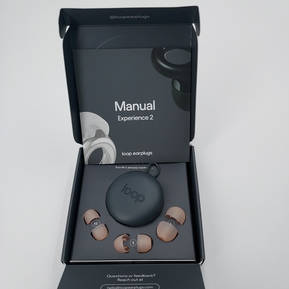 Loop Experience 2 Rose Gold Noise Reduction Earplugs 12 dB Rating