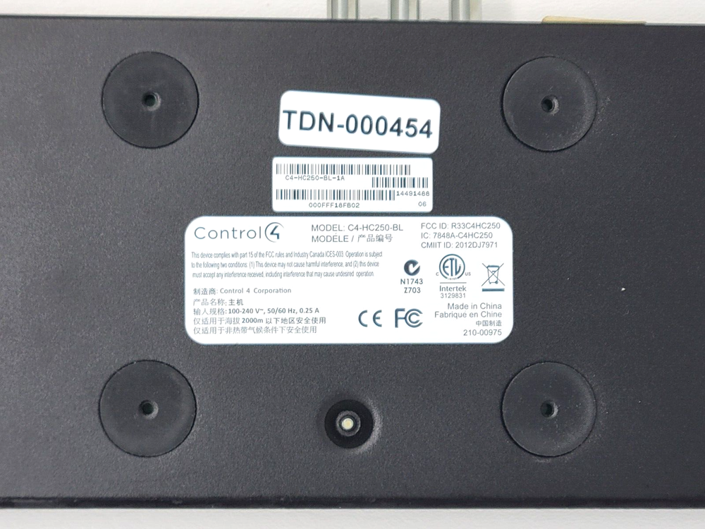 Control4 C4-HC250-BL Automation Controller