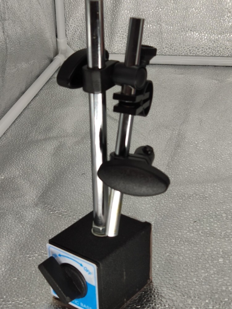 Dial indicator holder with Magnetic Base on/off switch.