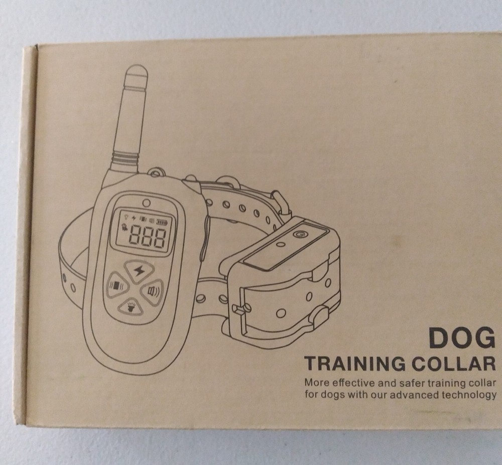 Dog Training Collar Static Shock And Vibration Remote Controlled NIB