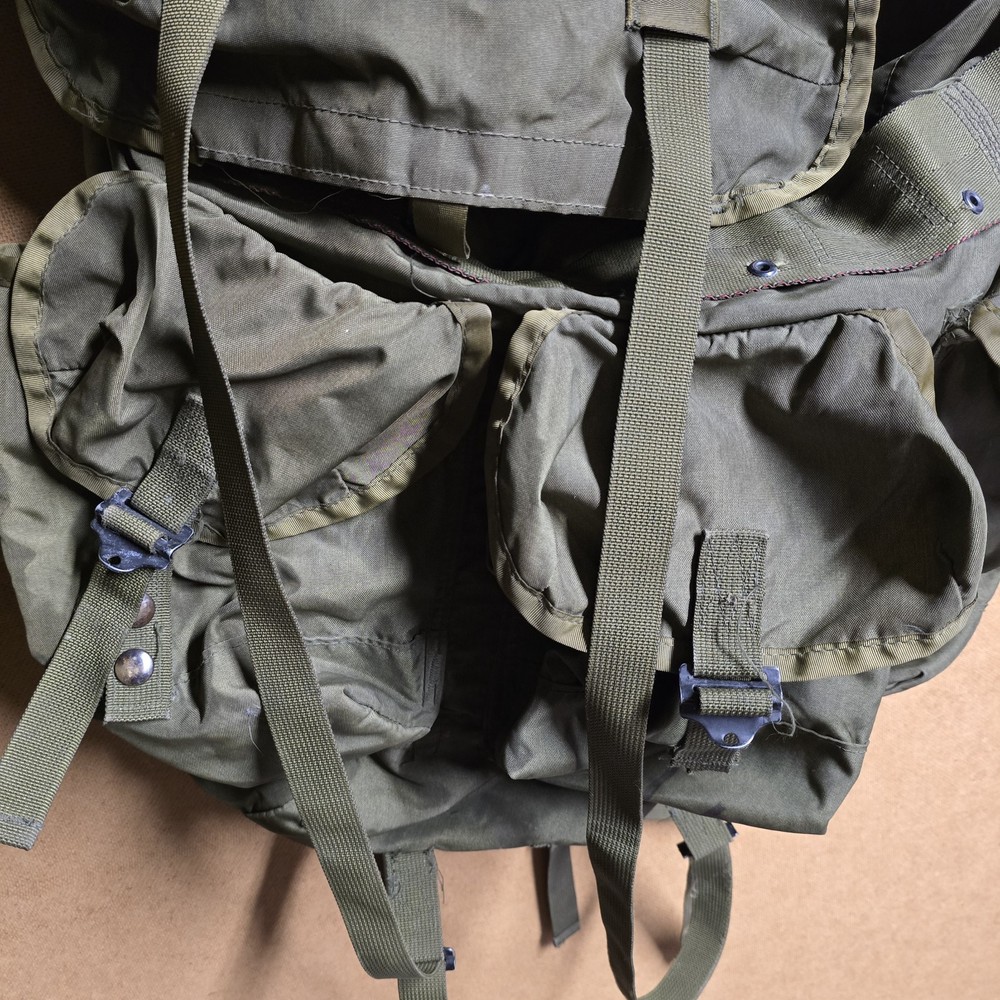 US Army Field Pack Combat Nylon LC-1 Medium Alice Vintage Backpack No Frame