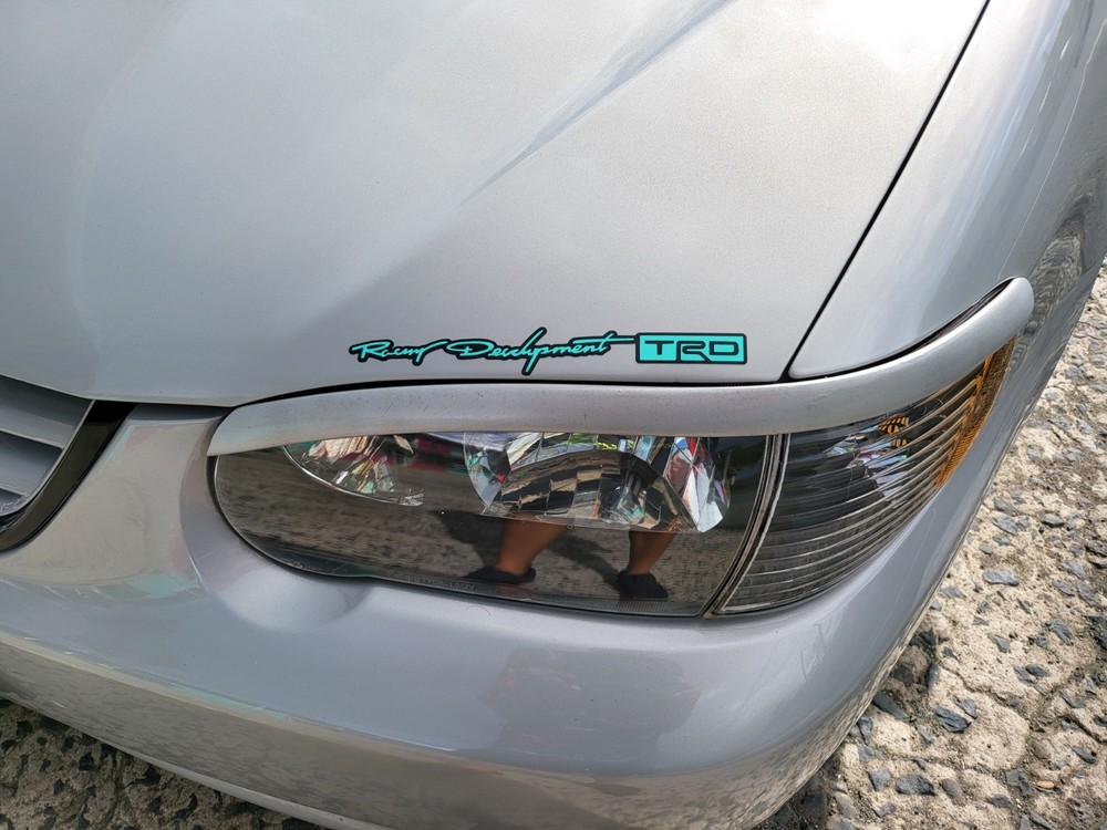 TRD VVTI Sticker Decal JDM 3Pcs