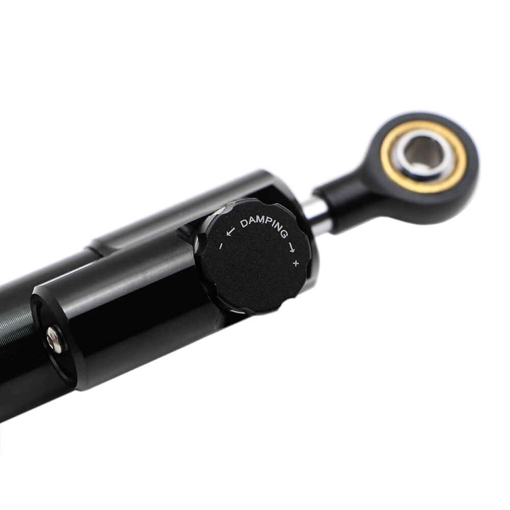 For Universal Motorcycle Adjustable Steering Damper Stabilizer Linear Control