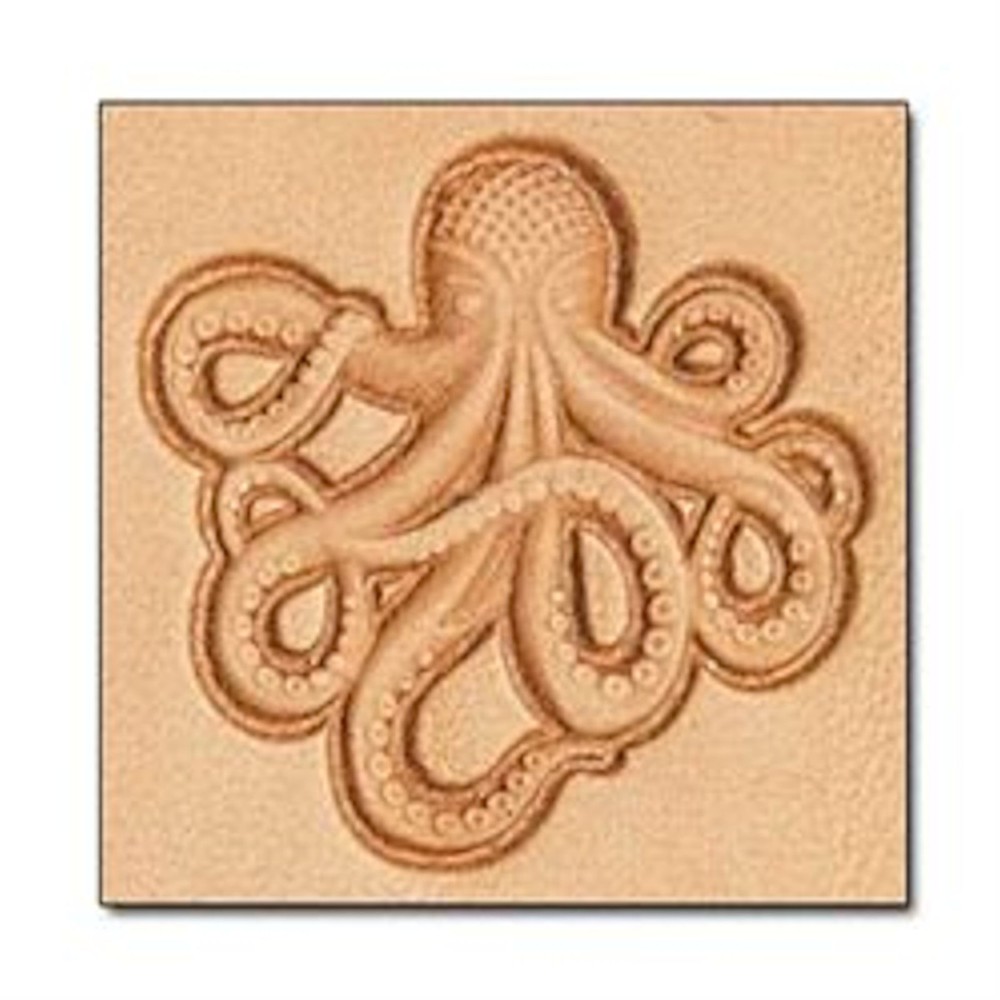 Octopus 3D Stamp 8674-00 by Tandy Leather