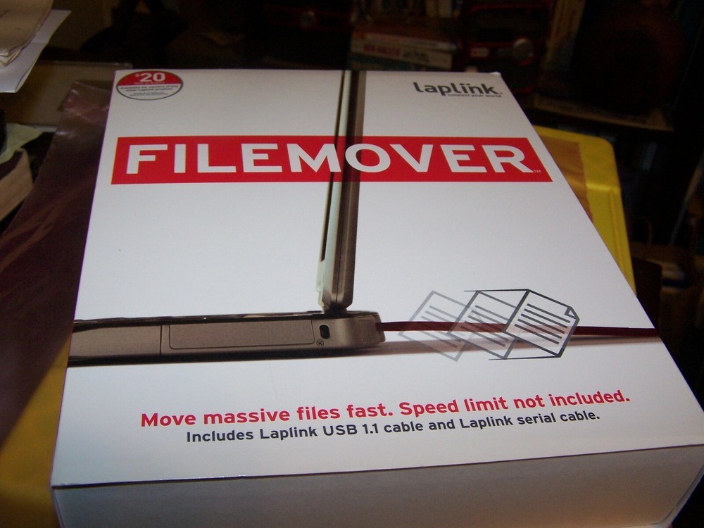 LapLink File Remover Software New Open Box
