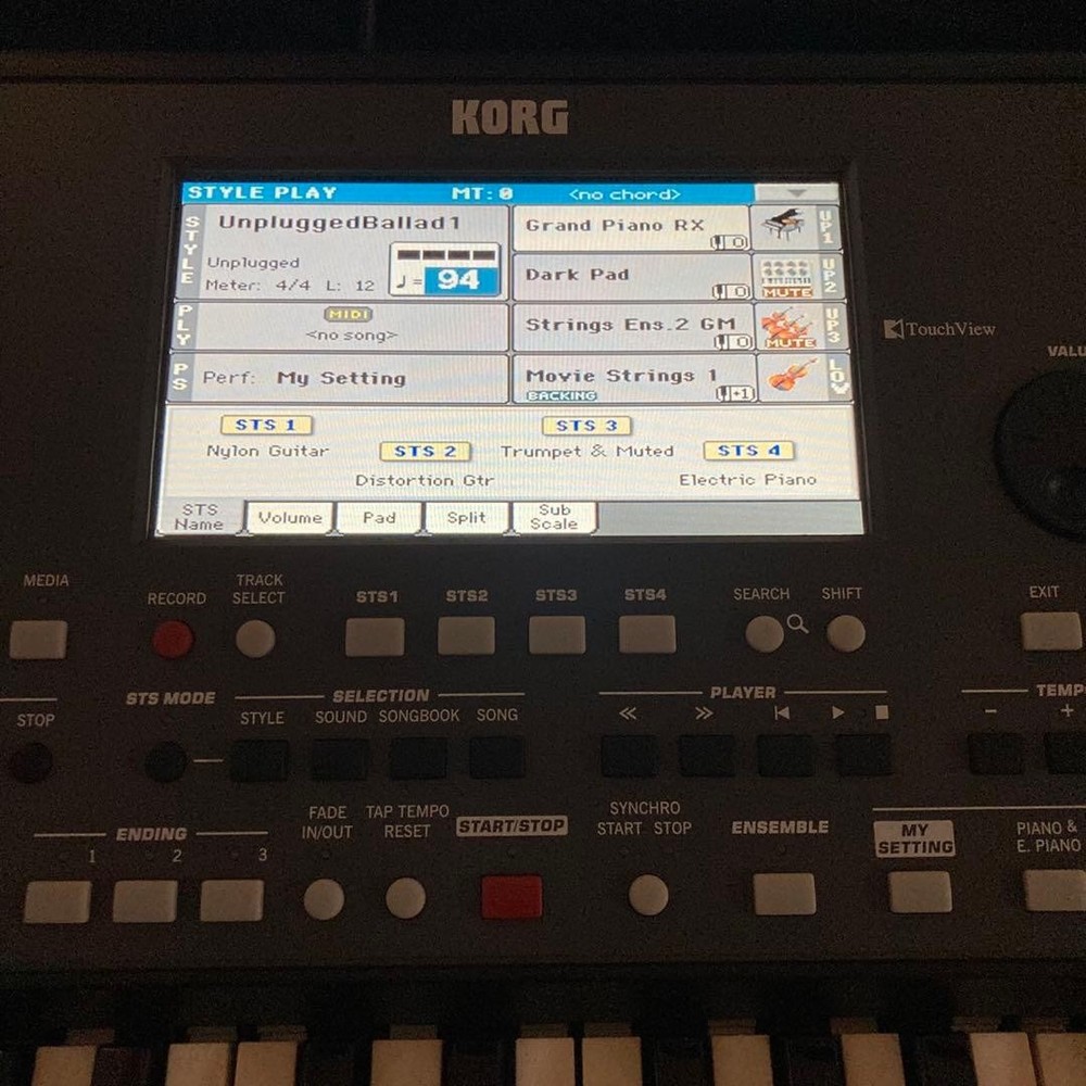 KORG Pa600 Professional Arranger Keyboard